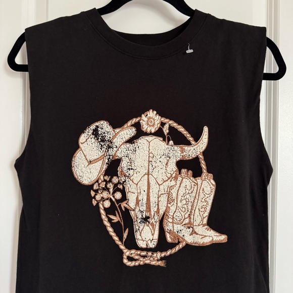 NWOT Maurices Black Dress with Western Graphic, XS - Picture 3 of 10